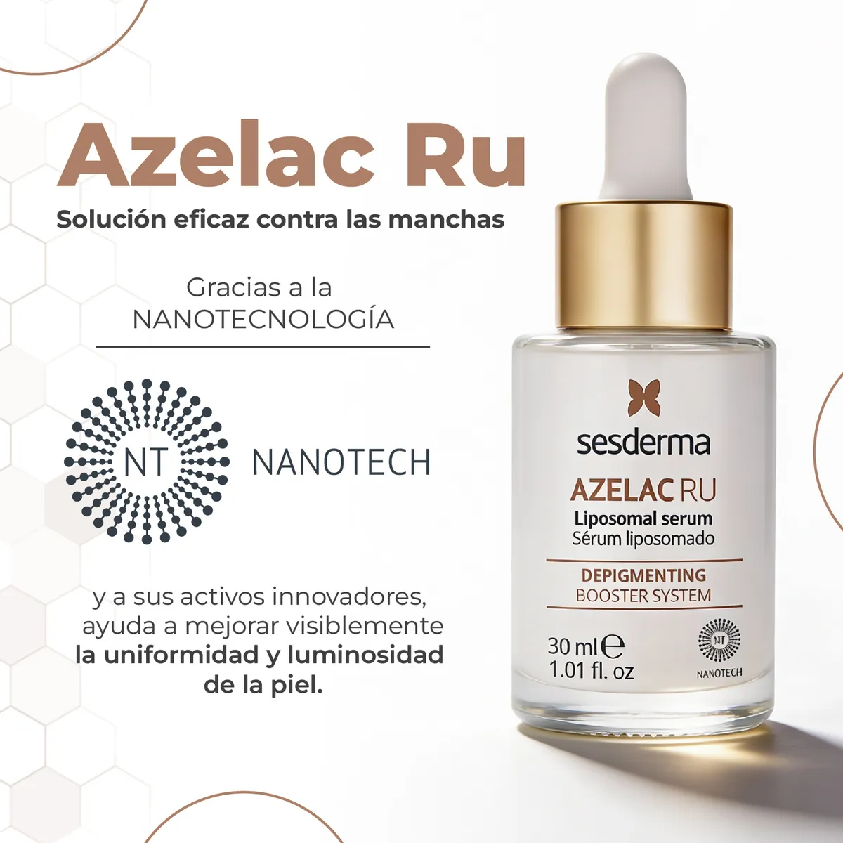 SESDERMA - Serum Despigmentante Rostro Azelac Ru Sesderma 30ml