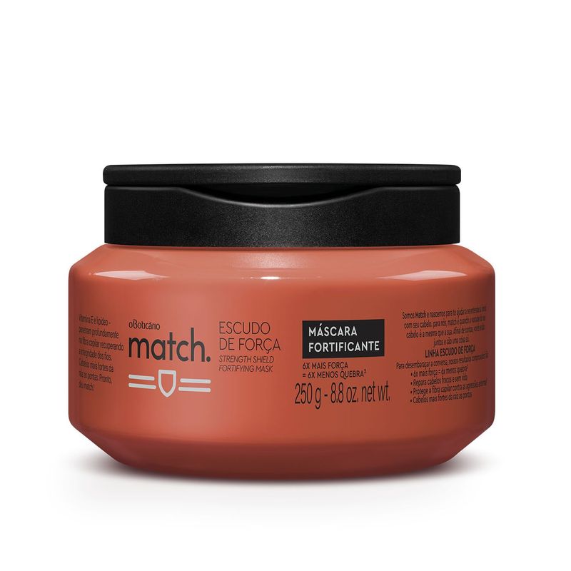 MATCH - Mascarilla capilar Match Fuerza Fortalecedor 250 g