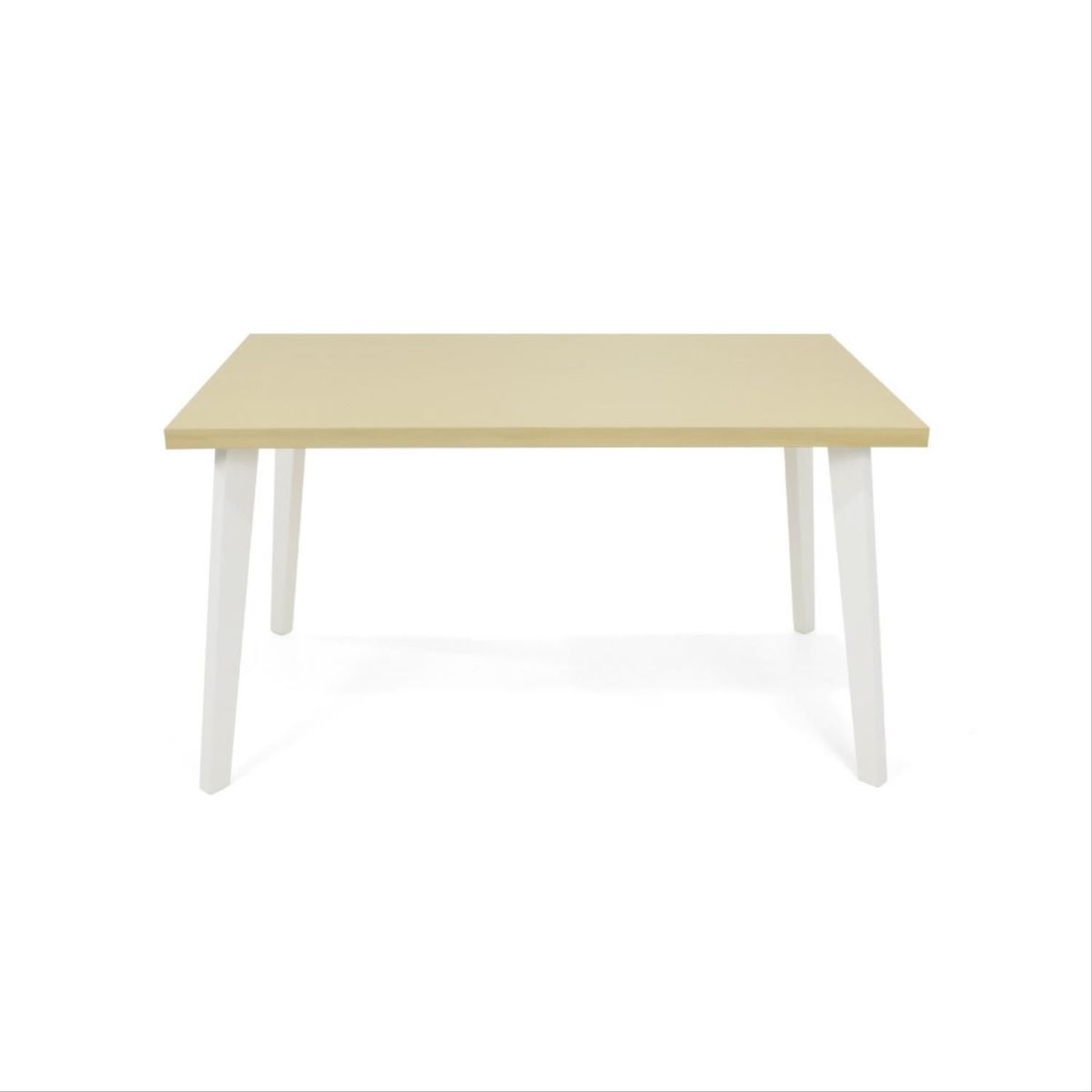 MICA - Mesa de Comedor de Exterior y Terraza Moderna 6 Puestos LINOU 138 x 80 x 76 cm Mica 