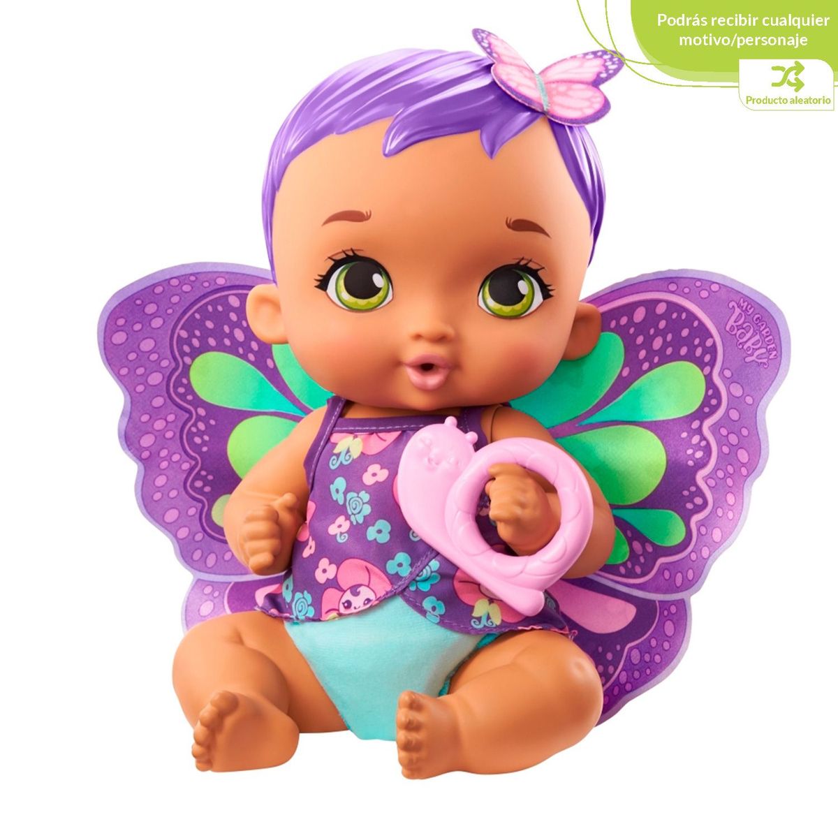 MY GARDEN BABY - Muñeca My Garden Baby, Mariposa Hora de Hacer Pipí