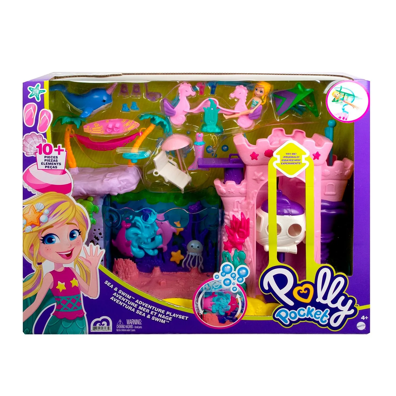 Muñeca Polly Pocket Aventuras De Sirena POLLY POCKET