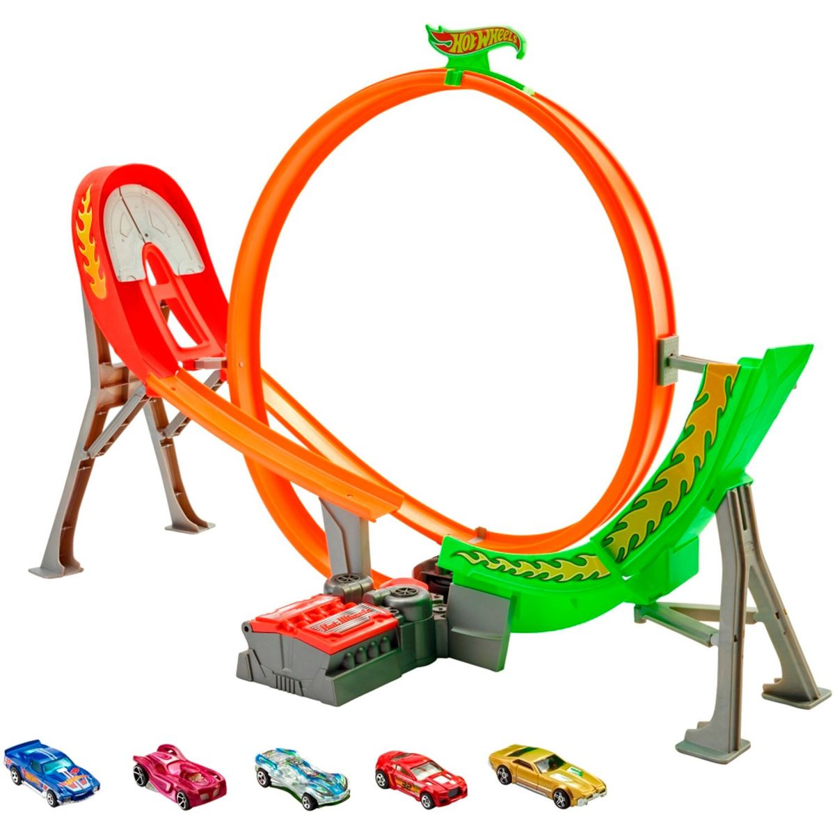 HOT WHEELS - Vehículo Hot Wheels Action Circuito De Carreras Motorizado