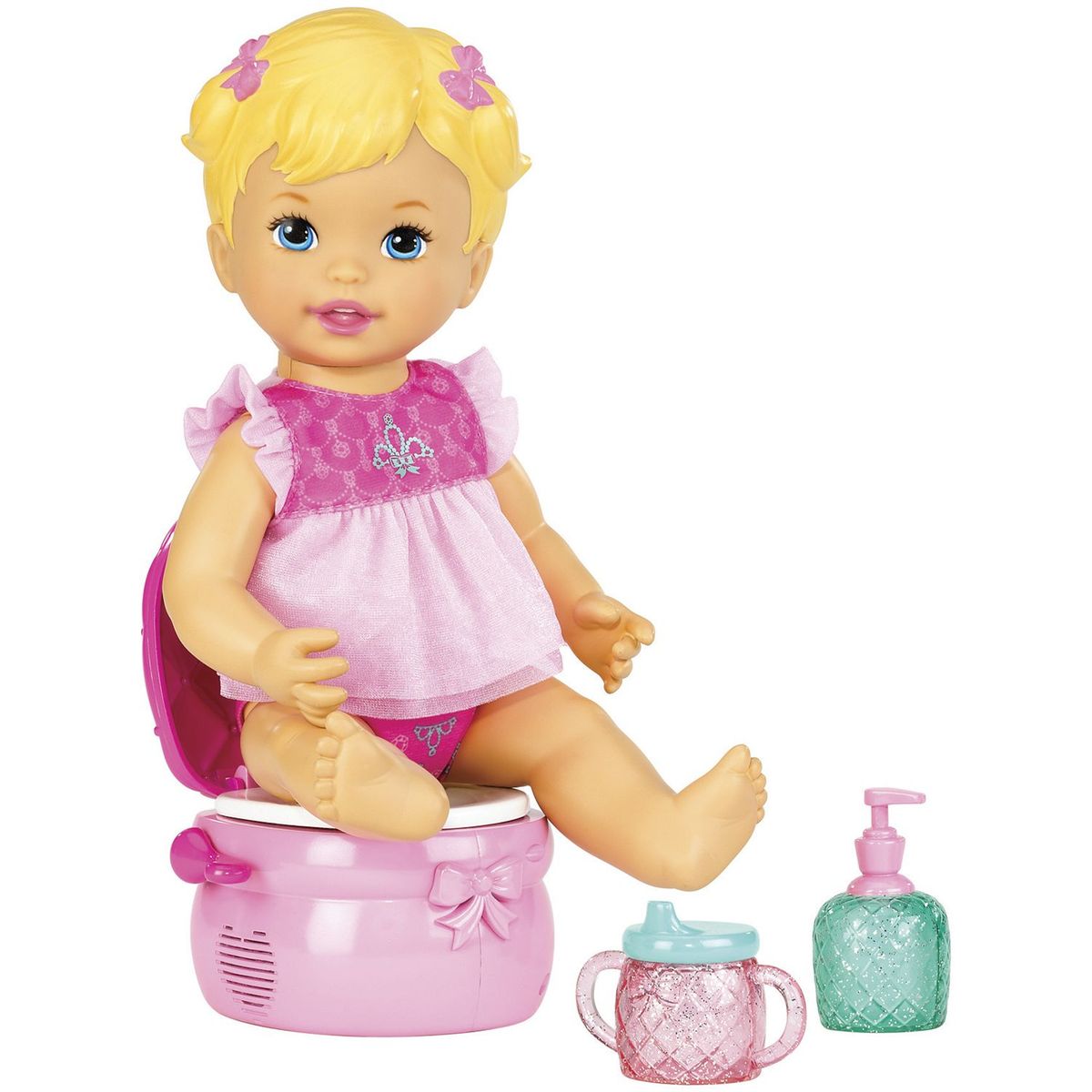 LITTLE MOMMY - Muñeca Little Mommy Aprendiendo a Ir al Baño