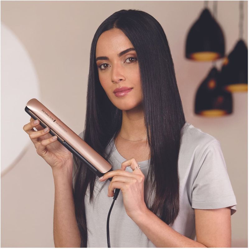 Pelo La BontÃ© Keratina Opiniones Plancha Para Cabello Remington Therapy  Con Keratinay Aceite De