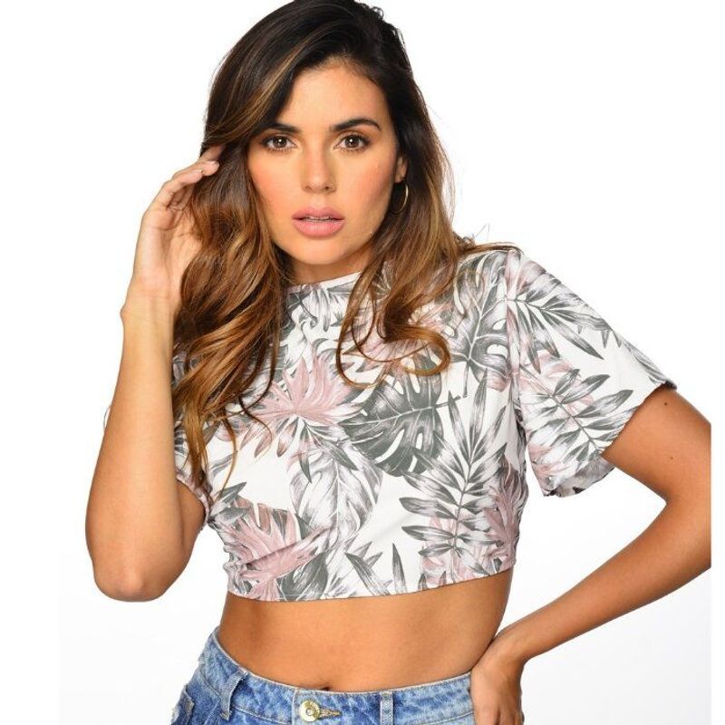 FIORY - Top Mujer  Anudado Fiory