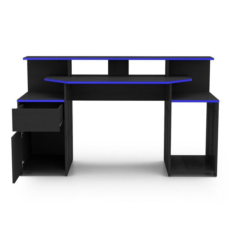 MADERKIT - Escritorio Gamer Max Color Wengue Neo