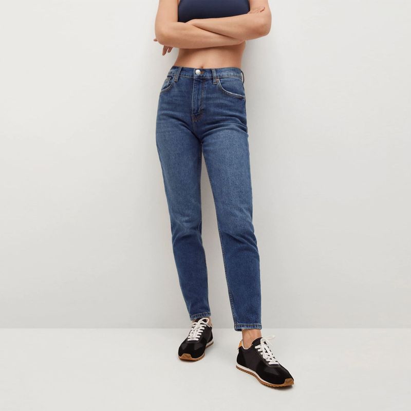 MANGO - Jean Mom Fit Mujer MANGO