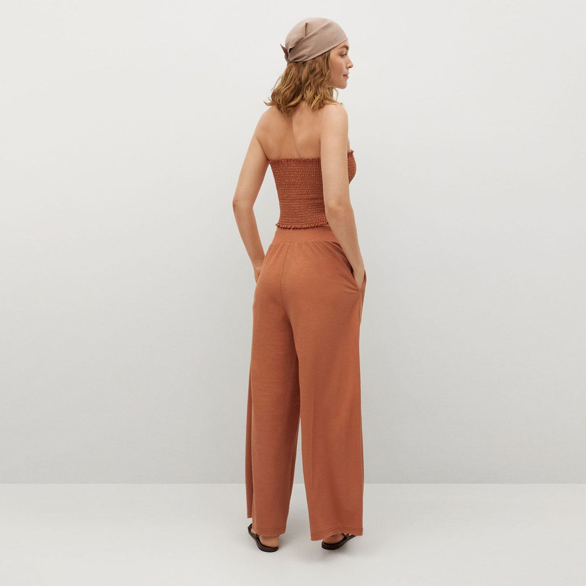 MANGO - Pantalón Culotte Mujer MANGO