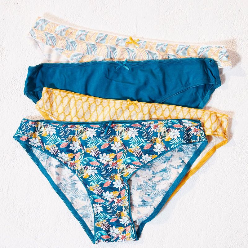 ETAM - Panties Algodón Pack de 4 ETAM