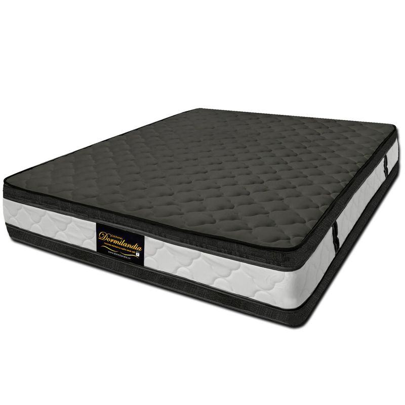 DORMILANDIA - Colchón King Resortes Marshall 200 x 200 cm Colchones Dormilandia - 0% Interés a 3 Cuotas Pagando con tu CMR Banco Falabella