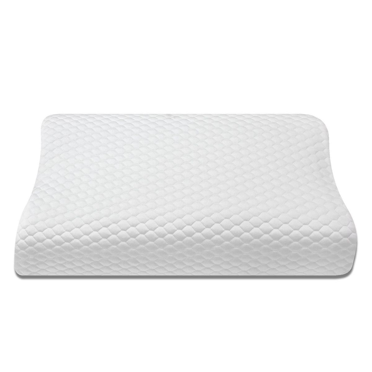 DORMILANDIA - Almohada Set X2 de Microfibra, Firmeza Media 35 X 59 cm Dormilandia Masajeadora