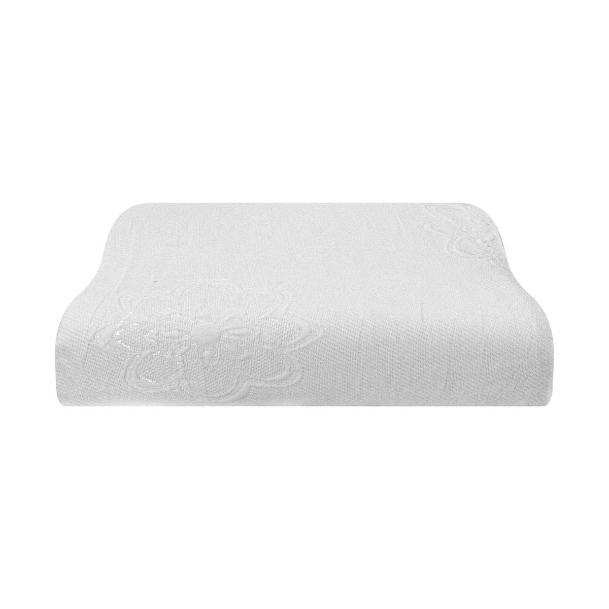 DORMILANDIA - Almohada Set X2 en Memory Foam, Firmeza Media 28 X 48 cm Dormilandia Cervical