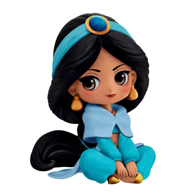 BANPRESTO - Muñeca Banpresto Disney Character Q Posket Petit - Ariel Jasmine Snow White - B Jasmine
