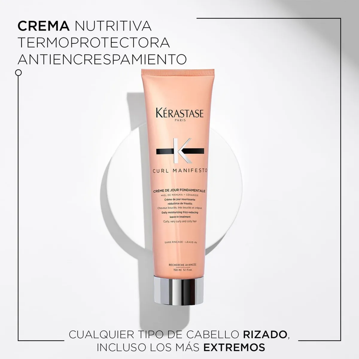 KERASTASE - Crema termoprotectora Kérastase Curl Manifesto para crespos150ml