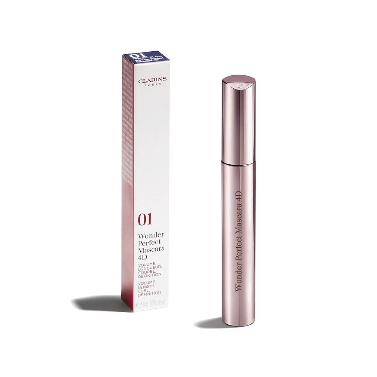 CLARINS - Pestañina Mascara Wonder Perf 4D Black Clarins 8 ml