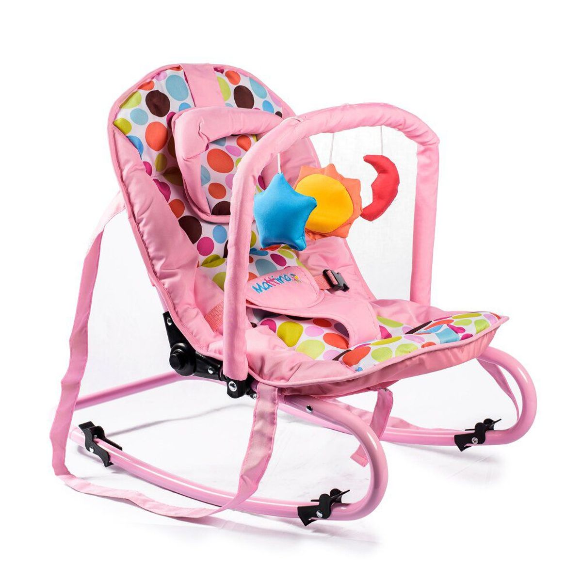 MATTINA - Silla Mecedora Mattina Rosada Mbr-12P