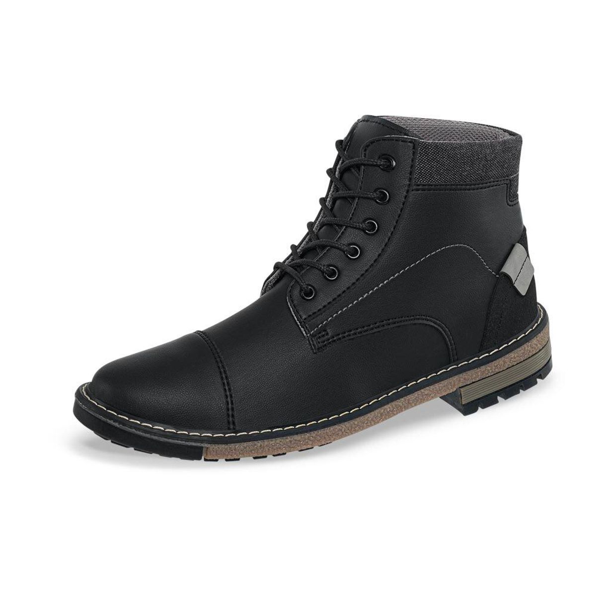 CROYDON - Botas para hombre croydon caña baja ixan negro