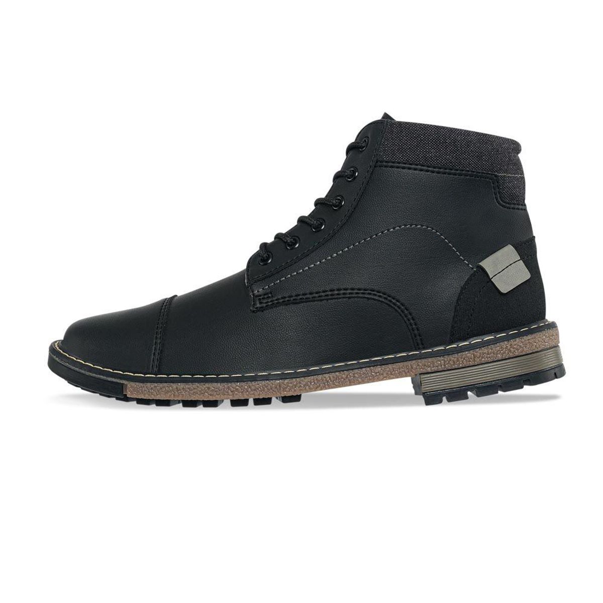 CROYDON - Botas para hombre croydon caña baja ixan negro
