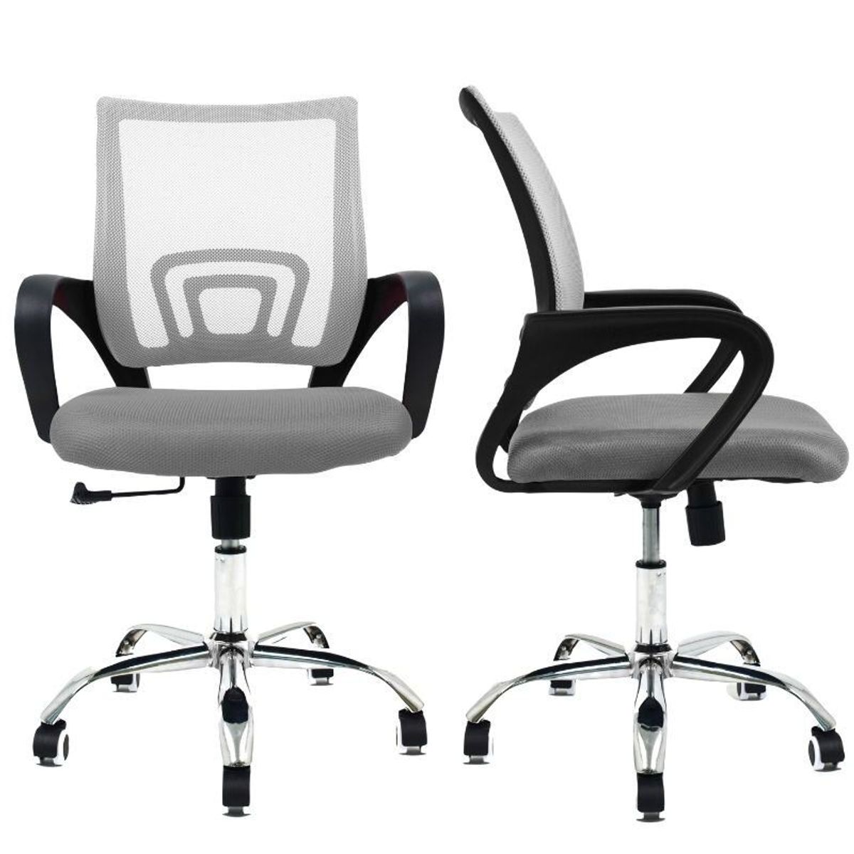 EKONOMODO - Silla De Oficina Colors Gris Claro