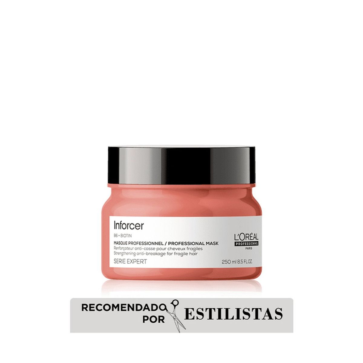 LOREAL PROFESSIONNEL - Mascarilla LOréal Professionnel Inforcer fortalece el cabello 250ml
