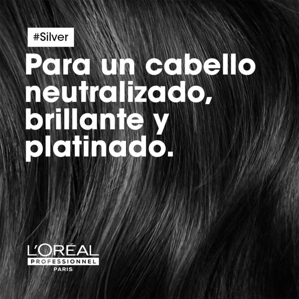 LOREAL PROFESSIONNEL - Acondicionador LOréal Professionnel Silver suavidad y brillo cabello blanco 200ml
