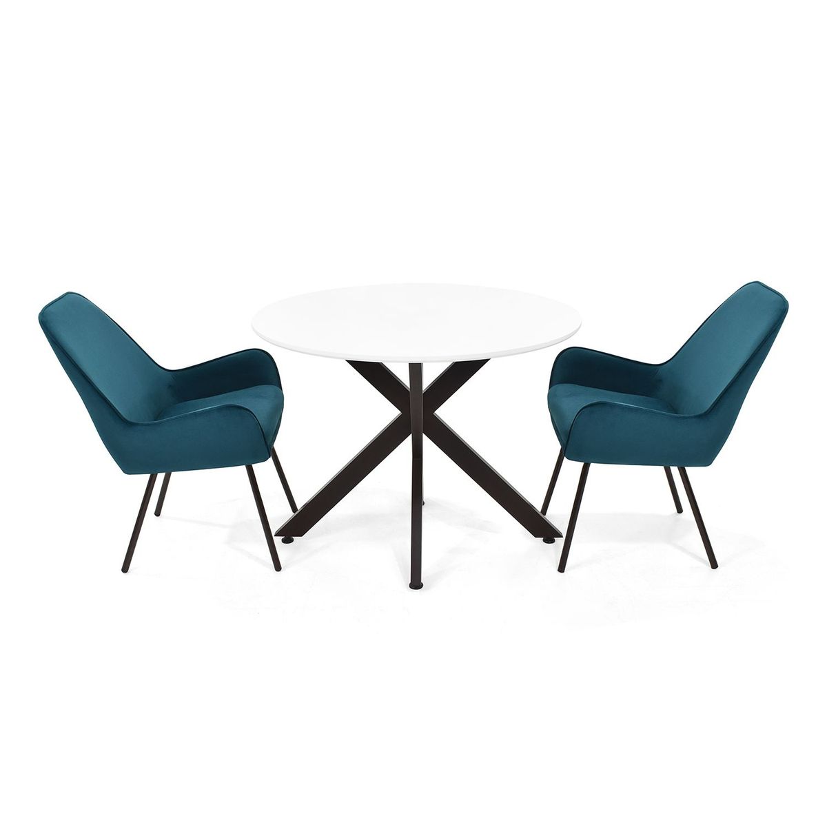 MICA - Juego de Comedor Lubena Nepal Denver 2 Puestos Mica - Mueble