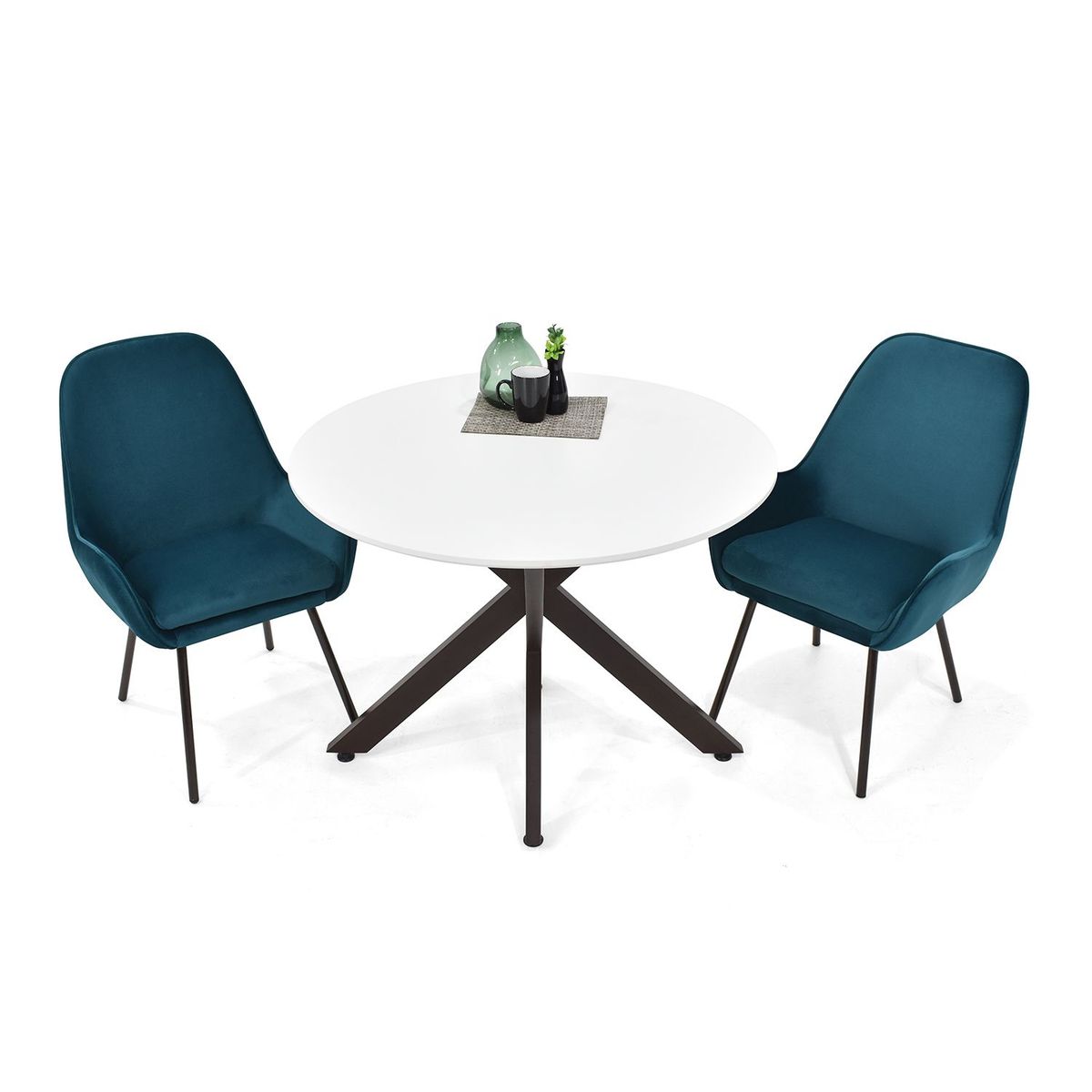 MICA - Juego de Comedor Lubena Nepal Denver 2 Puestos Mica - Mueble