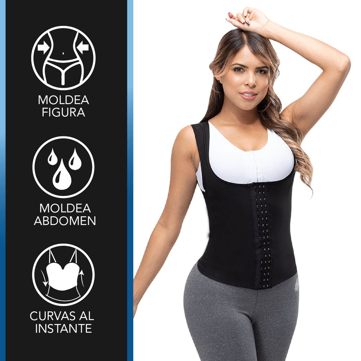 FAJAS CANELA BY ELVIRA BURGOS - Moldeadora Mujer Canela By Elvira Burgos