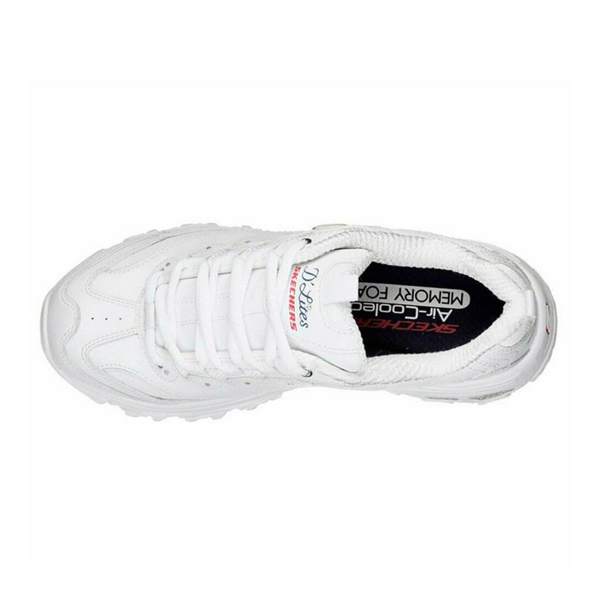 SKECHERS - Tenis blanco skechers  mujer d lite fresh 8915