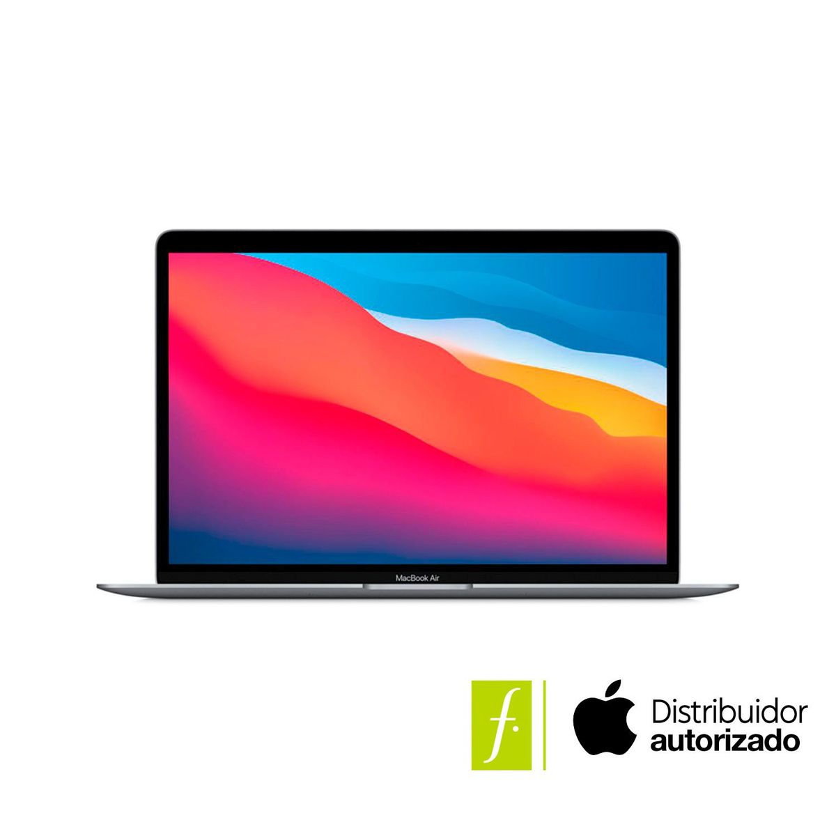 APPLE - MacBook Air Chip M1 CPU 8 Núcleos GPU 7 Núcleos 256GB SSD MGND3LA/A 13 Pulgadas