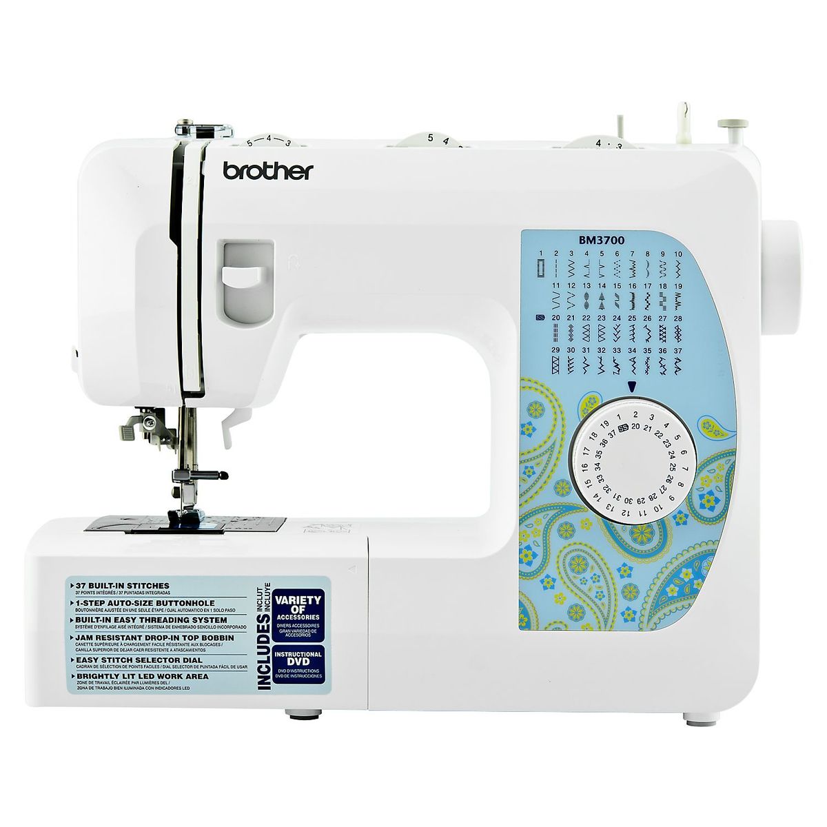 BROTHER - Máquina de Coser Brother BM3700