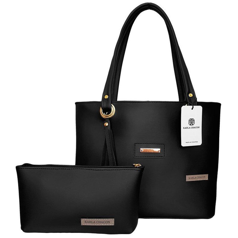 KARLA CHACON - Bolso Karla Chacon De Mano Gady Negro