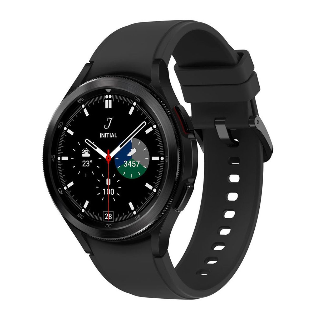 SAMSUNG - Smart watch Samsung Galaxy Watch 4 Classic 46 mm Reloj inteligente hombre y mujer. Medida composición corporal. Seguimiento entrenamiento, +90 modos deportivos, sueño y ritmo cardíaco