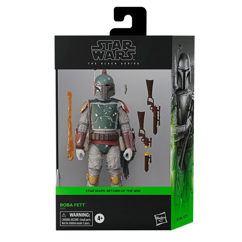 STAR WARS - Figura de Colección Star Wars The Black Series Boba Fett 15 Cm
