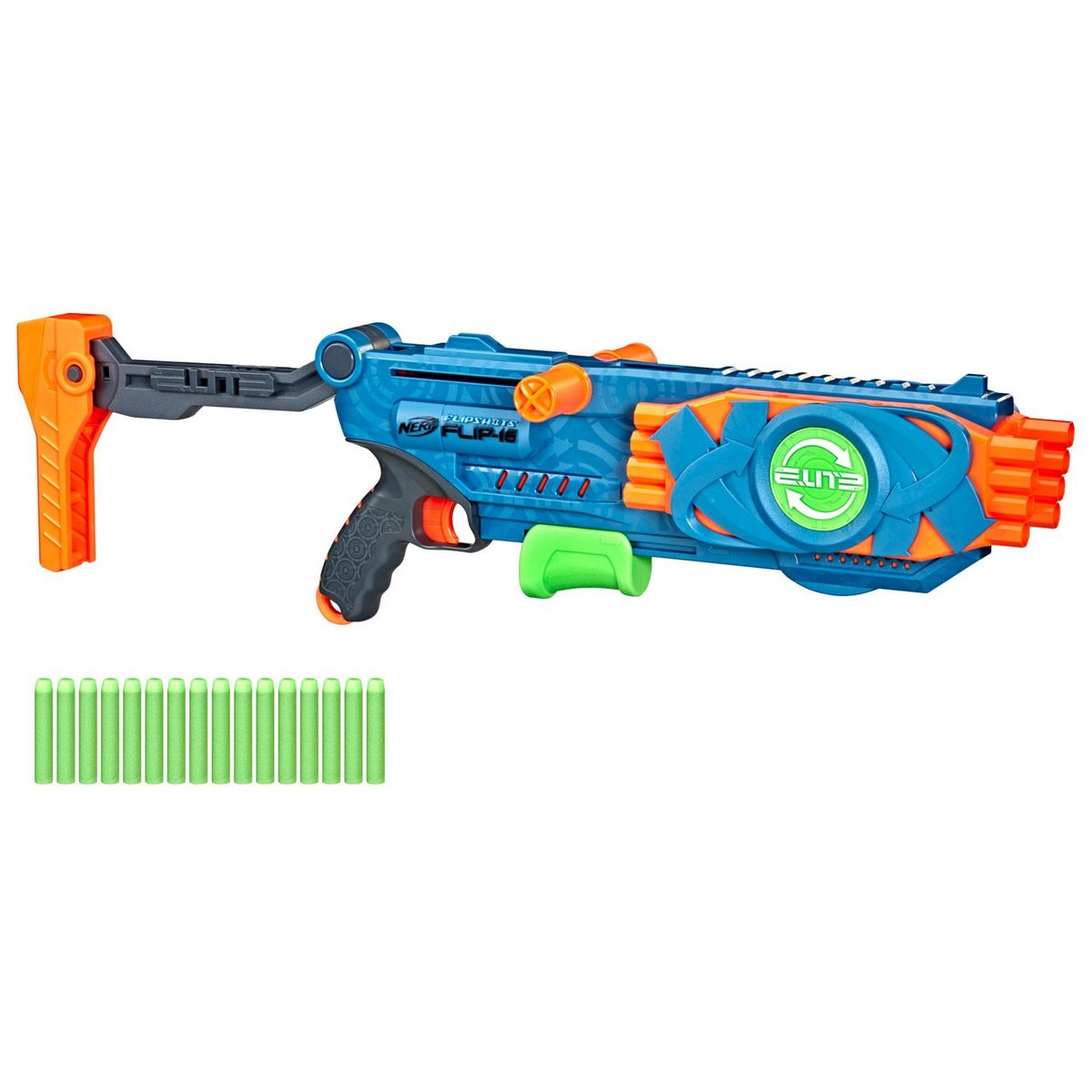NERF - Lanzador Nerf Elite 2.0 Flipshots Flip-16