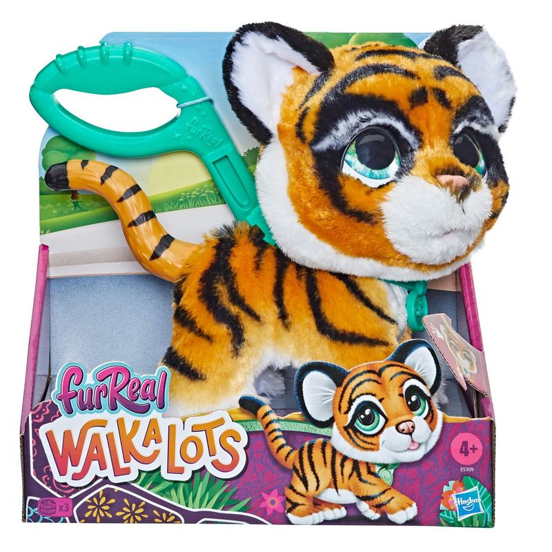 FURREAL FRIENDS - Peluche Furreal Friends Walkalots Grandes Paseos Tigre