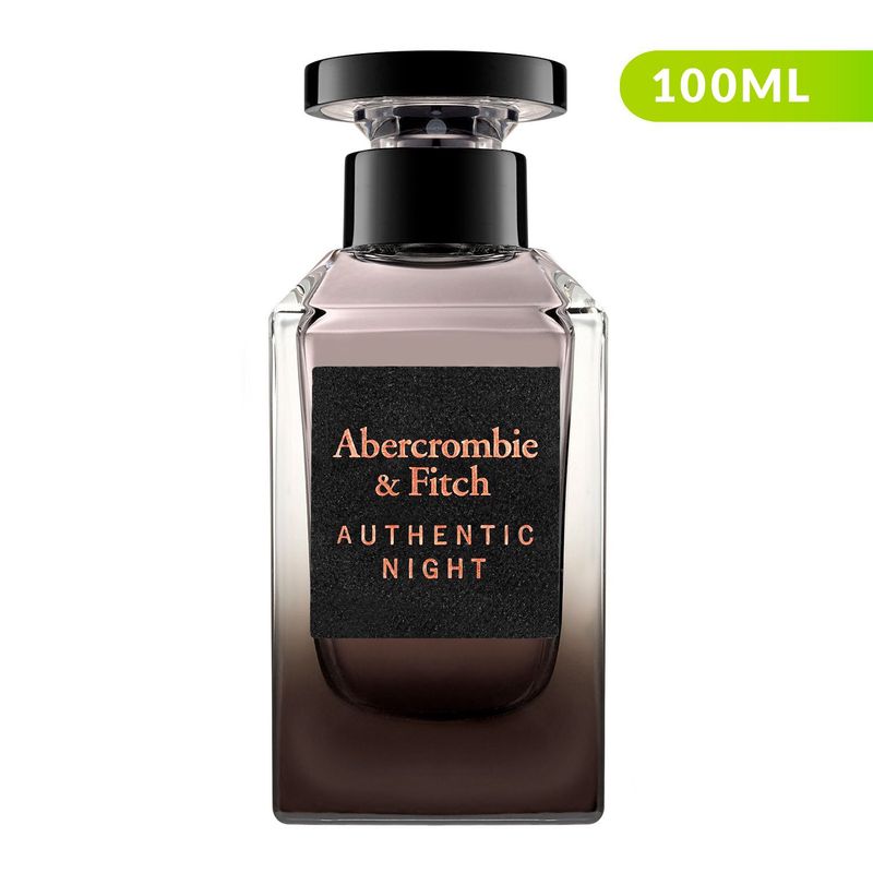  - Perfume Hombre Abercrombie & Fitch Authentic Night Men 100 ml EDT