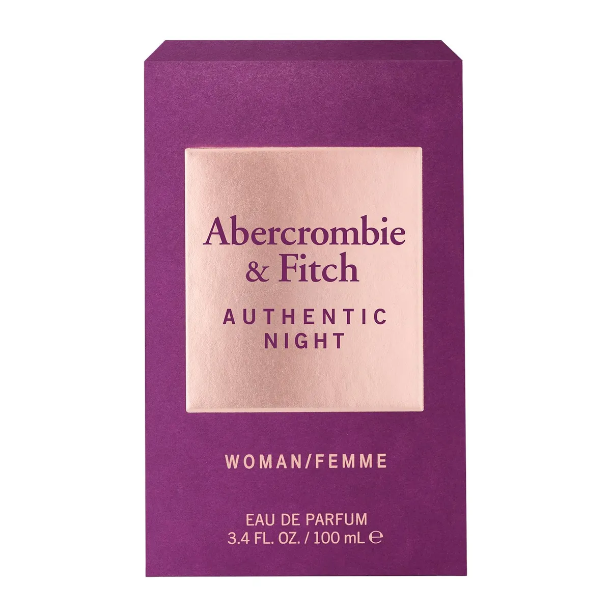 ABERCROMBIE & FITCH - Perfume Mujer Abercrombie Authentic Night Women 100 ml Eau de parfum 