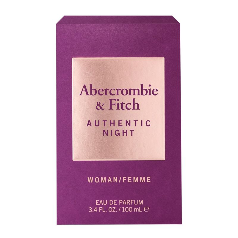 Perfume Mujer Abercrombie Authentic Night Women 100 ml Eau de