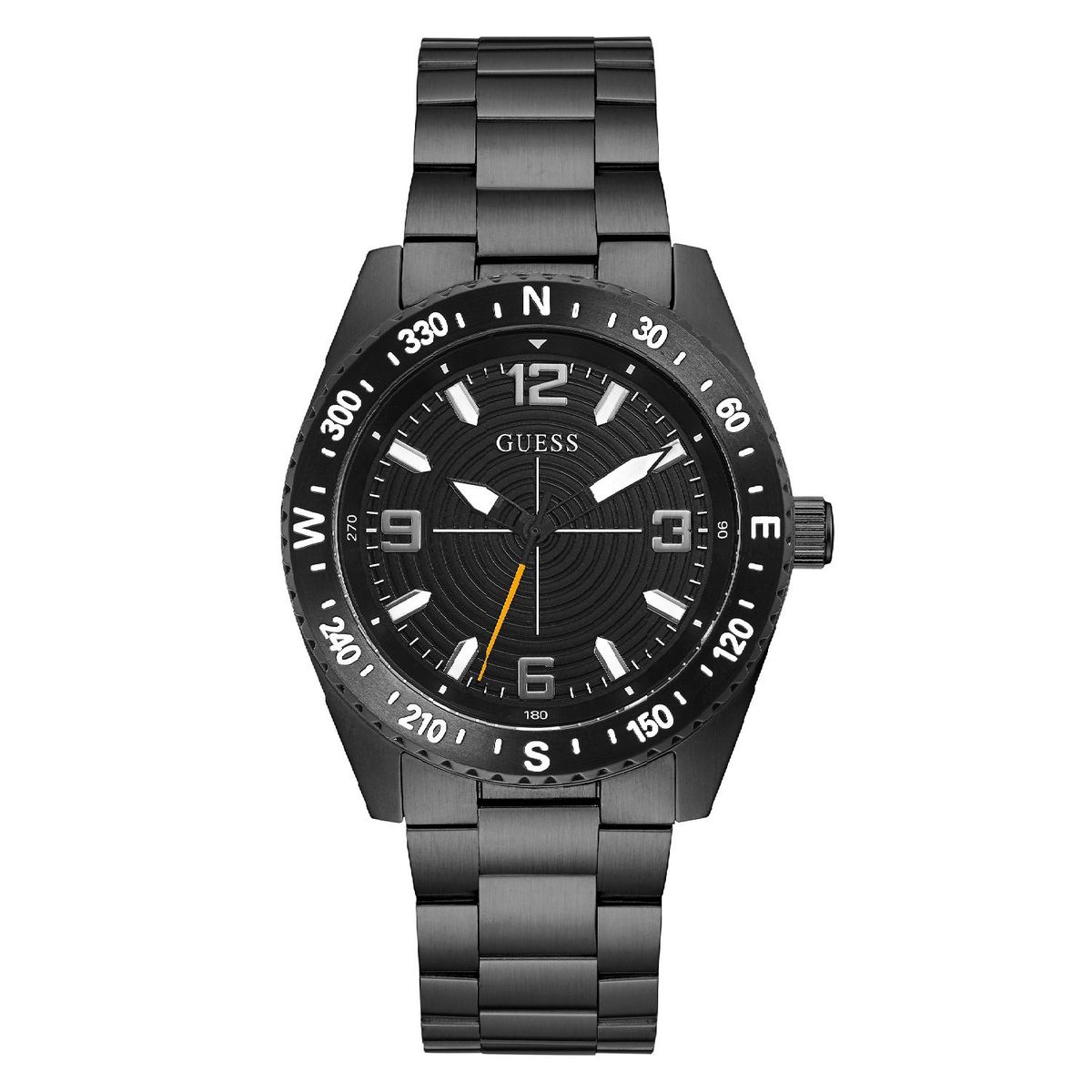 GUESS - Reloj Guess para Hombre North. Reloj análogo Negro Acero inoxidable