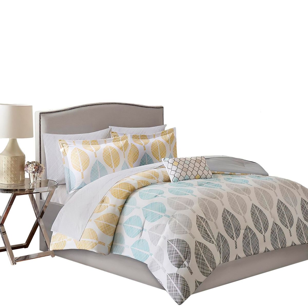 MY HOME STORE - Edredón Estampado de Polialgodón 200 GSM Plumas My Home Store