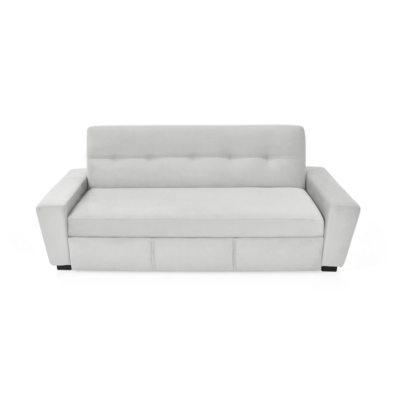 MICA - Sofá Cama Moderno en Poliéster 3 Puestos Hungría 210 x 87 x 88 cm Mica