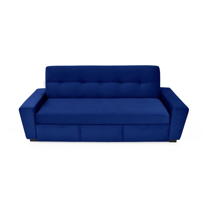 MICA - Sofá Cama Moderno en Poliéster 3 Puestos Hungría 210 x 87 x 88 cm Mica