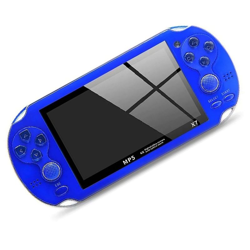  - Consola Portatil 7 Pulgadas Mp5 Azul