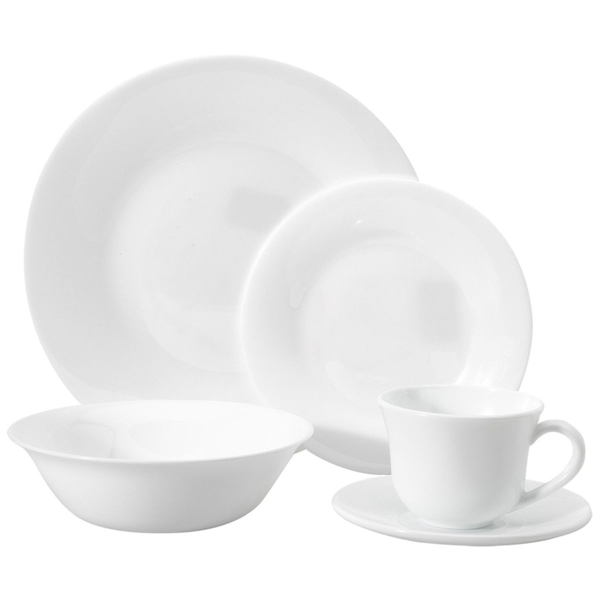 ESSENZA - Vajilla Essenza 4 puestos. Juego de vajilla Unique. Vajilla Cerámica