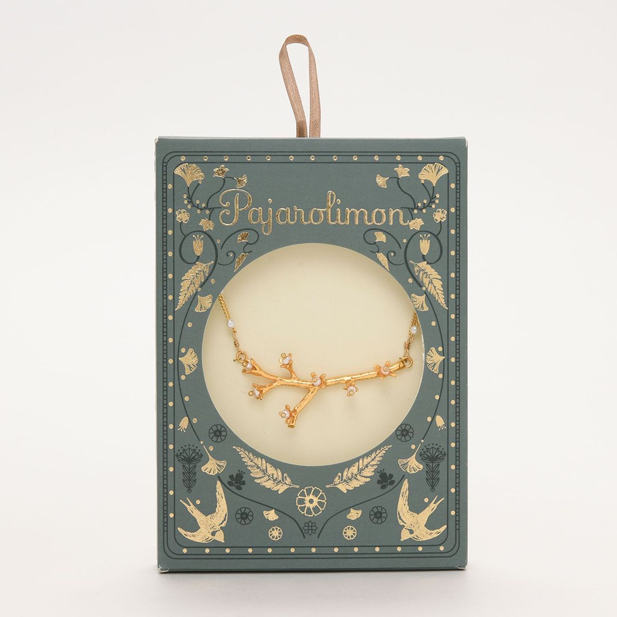 PAJARO LIMON - Collar Pajarolimon Pensamiento