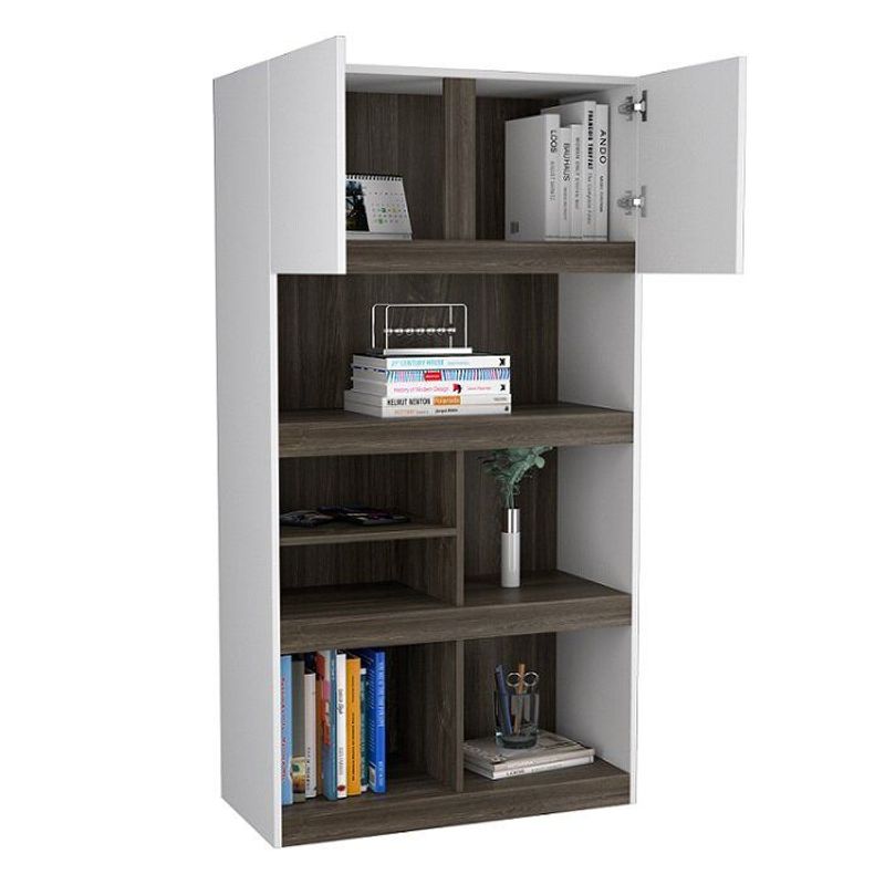 RTA DESIGN - Biblioteca Lotus, Avellana Y Blanco