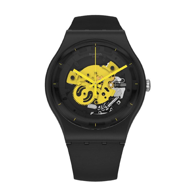 SWATCH - Reloj Unisex Swatch Time To Yellow Big