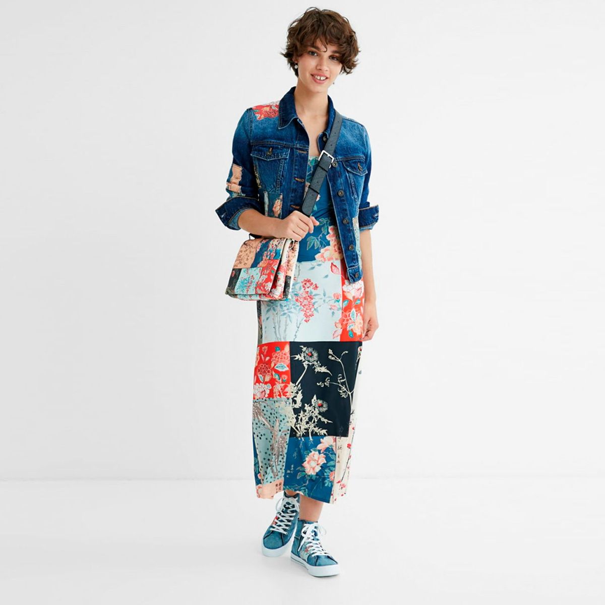 DESIGUAL - Chaqueta de jean Mujer Desigual