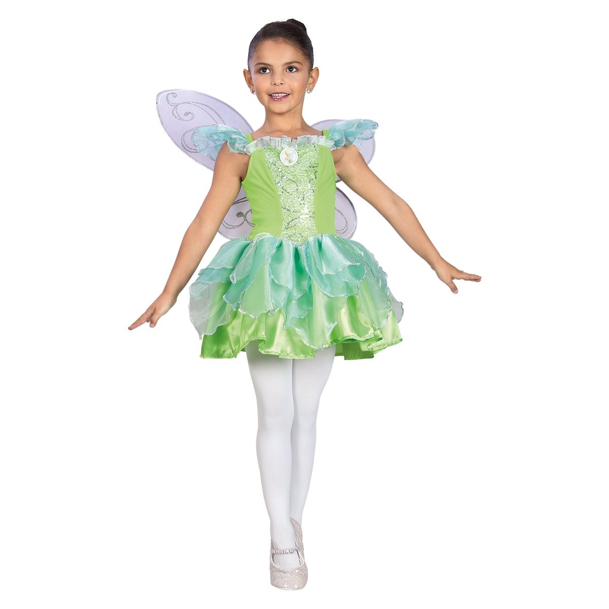 DISNEY - Disfraz para niña Campanita Deluxe